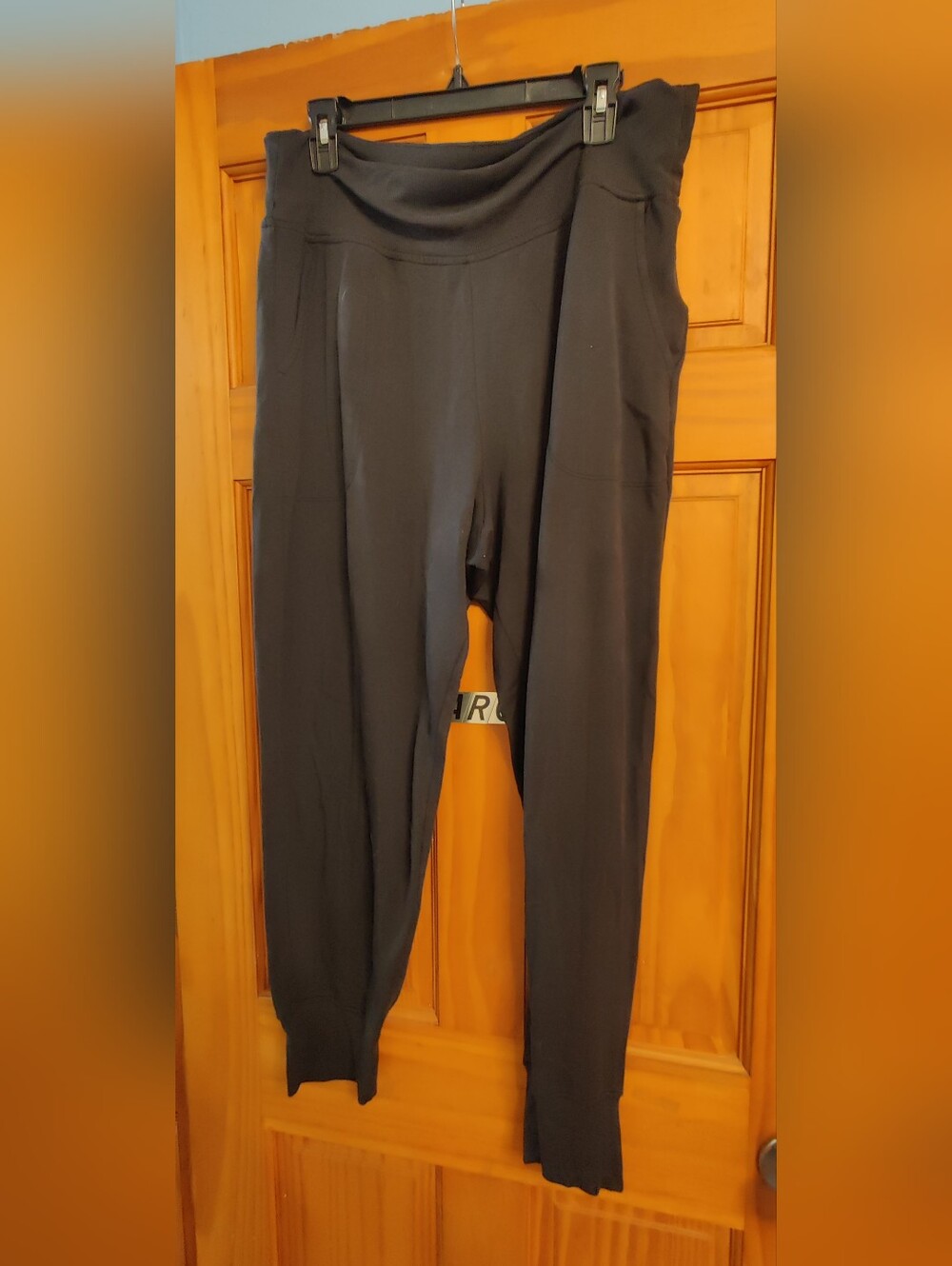 Athleta Sweatpants Soft Women's Size XL Black